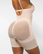 BOOT-YEAH™ MeshSmooth™ Deep Plunge Shaping Bodysuit