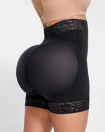 BOOT-YEAH™ AirSlim® Mid-Rise Lace Butt-Lifting Short