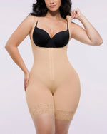 BOOT-YEAH™ AirSlim® Extreme Compression Open Bust Bodysuit