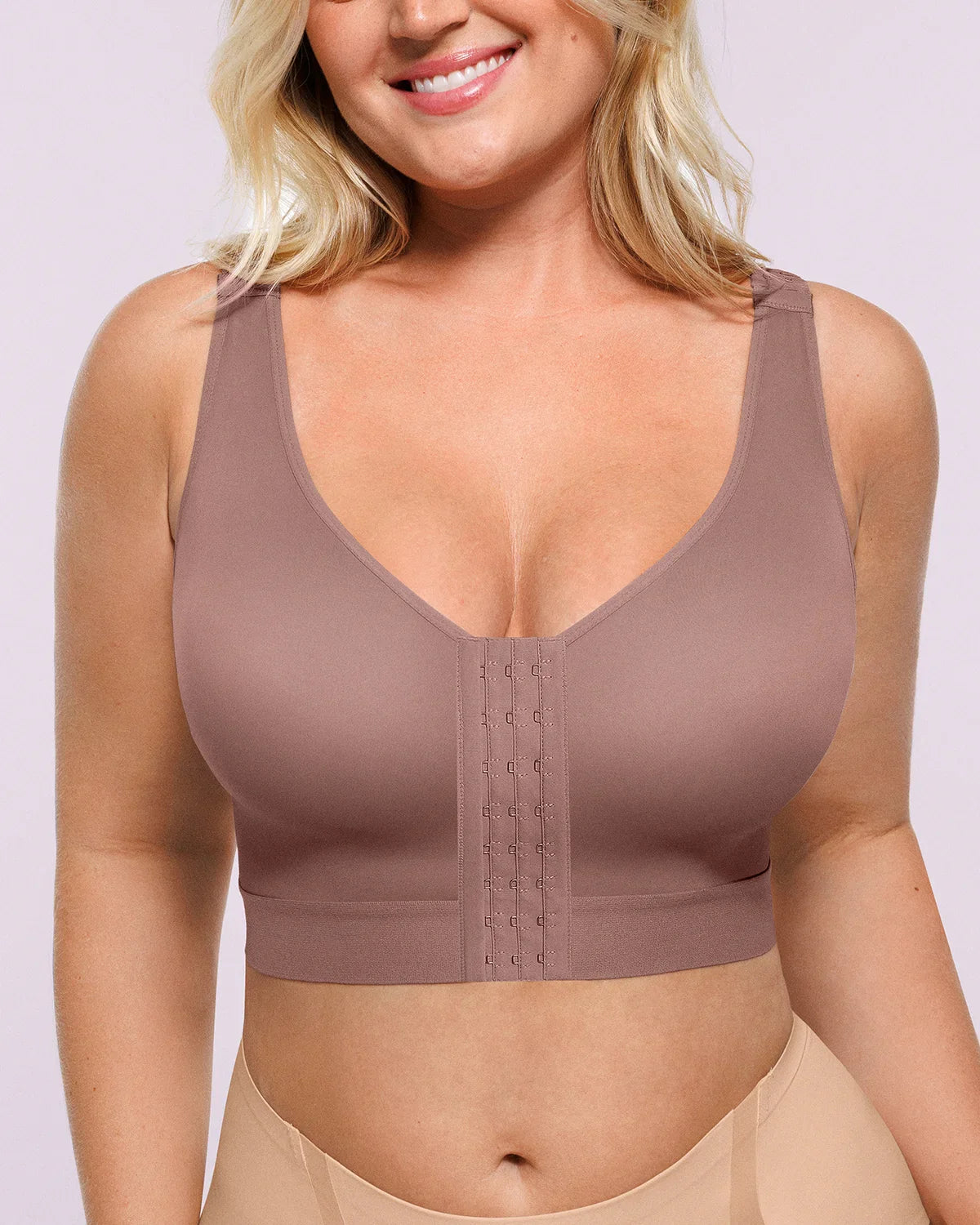 Bare Essentials™ AirSlim® Unlined Wireless Back Support Bra