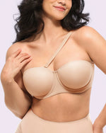 Bare Essentials™ AirSlim® Convertible Strapless Push Up Bra