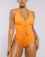 Smart Sculpt™ Plunge Corset Shaping Swimsuit