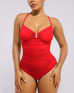 Smart Sculpt™ U-Ring Cut Out Shaping Swimsuit